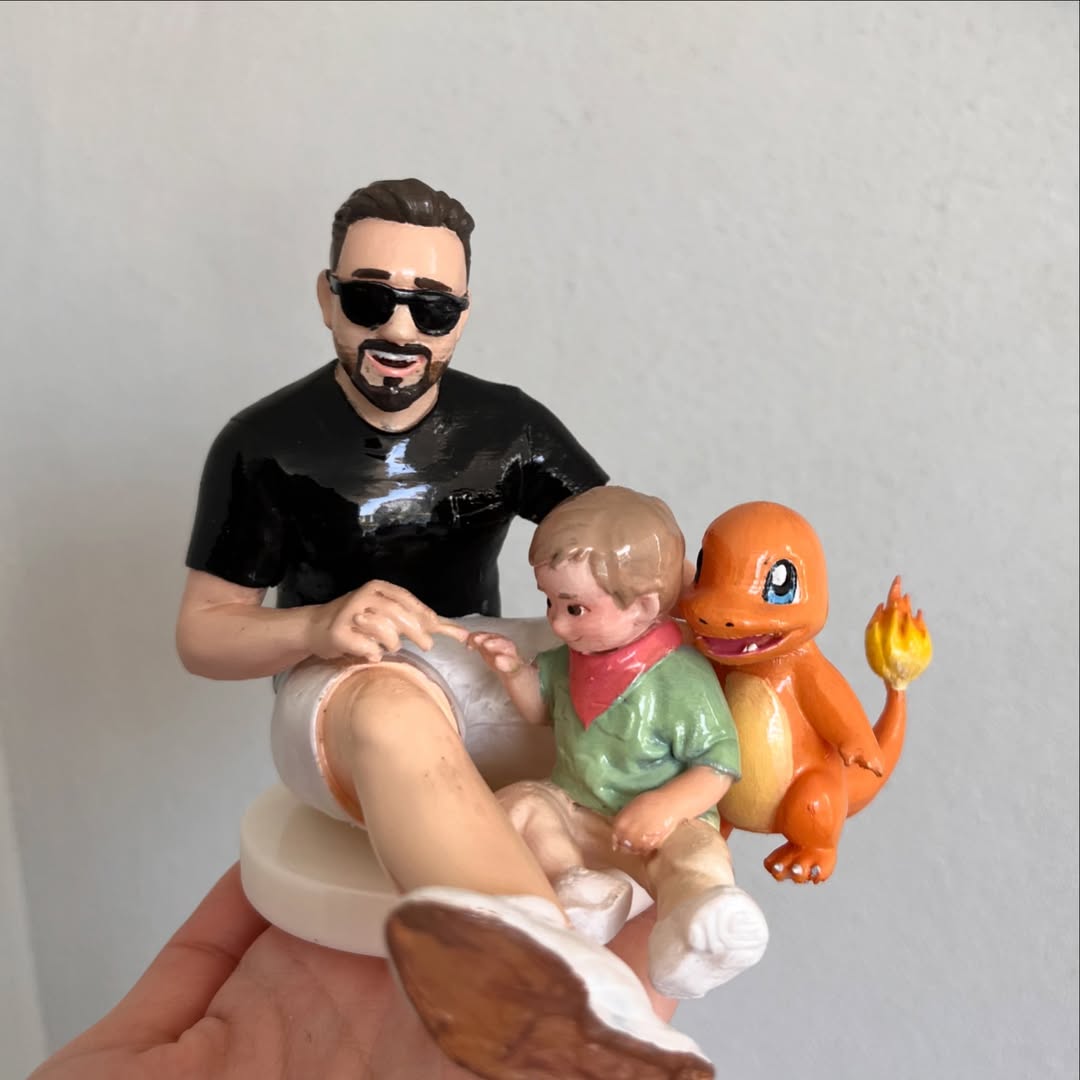 Boyanabilir 3D Figür