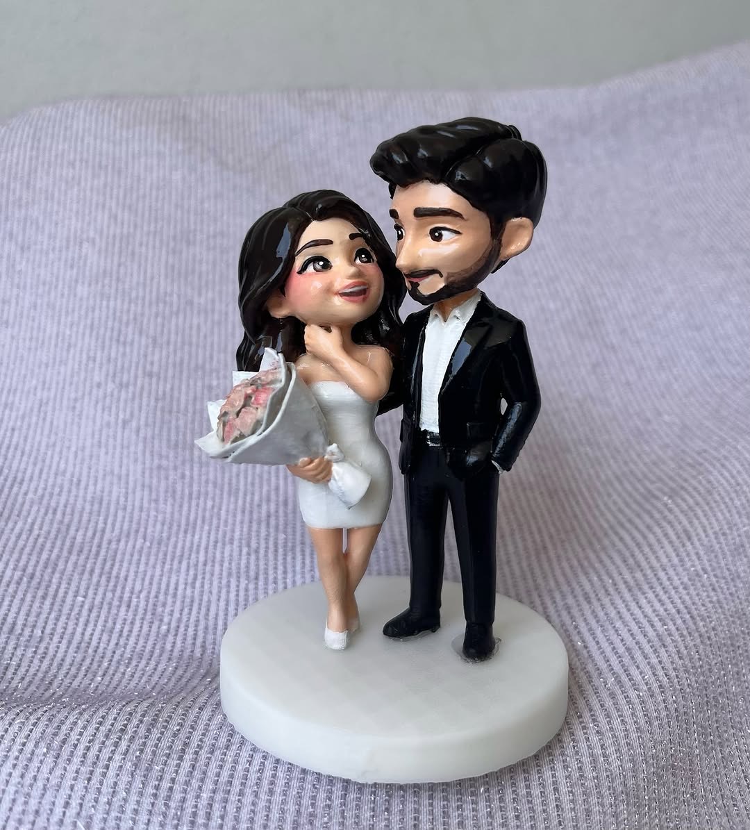 Gelin ve Damat 3D Figür