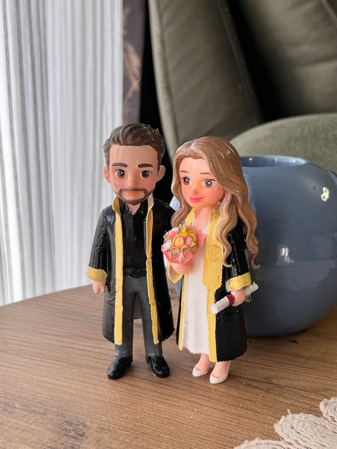 Mezuniyet İçin Kişiye Özel 3D Figür